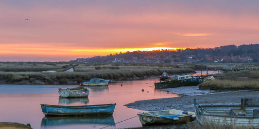 Sunrise at Morston Quay