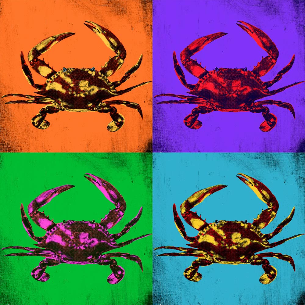 Pop Art Crabs